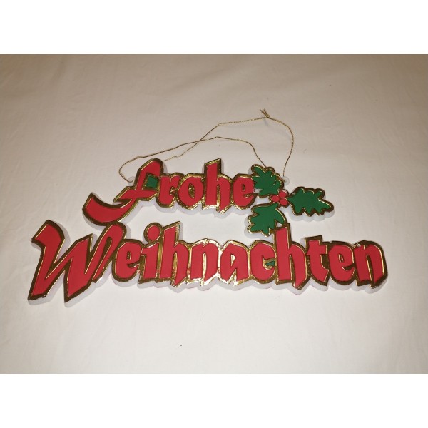 Tür-Fenster-Deko * Frohe Weihnachten