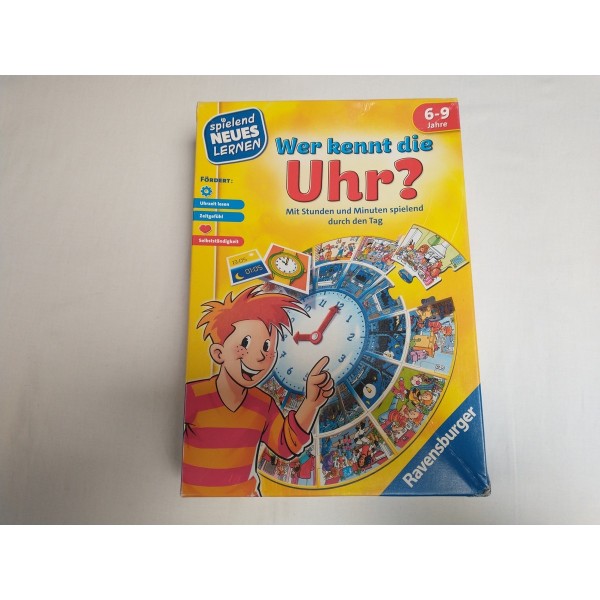 Wer kennt die Uhr * Ravensburger 249954 * 6-9J